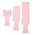 thumbnail image 1 of 3 Pcs Hair Salon Highlighting Boards Hair Coloring Styling Tool Pink, 1 of 4
