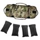 thumbnail image 3 of Bolsa pesada sin bolso de arena liviano portátil con manijas prácticas para hacer ejercicio para hacer ejercicio de pesas gimnasios interiores al aire Caqui, 3 of 8