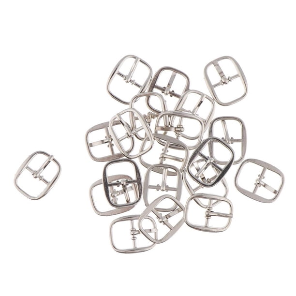 Hebillas de zapatos de bricolaje Macarena 20 piezas 18x10mm