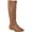 Brown, variant on Women's Journee Collection Taven Wide Calf Knee High Boot Brown Faux Leather 10.5 M