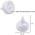thumbnail image 6 of Floating Candles,Flameless Floating LED Tea Lights 12 Pack Waterproof Tealight Candles for Wedding Party Spa Home Indoor Outdoor Decor - Wedding, Party, Centerpiece, Pool & SPA, 6 of 9