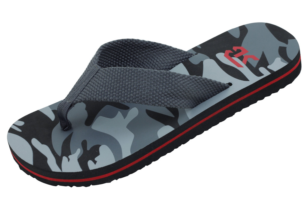 Starbay Men's Canvas upper Camo Print soft Insole EVA Outsole Casual Thong Flip Flop Flat Comfy Sandals - image 1 of 2
