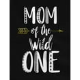 thumbnail image 4 of Tstars Womens Mom of the Wild One Funny Humor 1st Birthday Gift Racerback Tank Top, 4 of 5