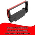 thumbnail image 5 of Pokanic ERC-30 Black and Red Ink Ribbon x 24 Pack Cartridge Roller Replacement Receipt Kitchen Printer ERC-30/34/38 Compatible with Epson TM-200, TMU-220, TMU-230, Bixolon, SNBC SRP-275, SRP-270, 5 of 6