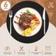 thumbnail image 4 of Round Braided Placemats Set of 6 Table Mats for Dining Tables, 4 of 5