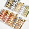 thumbnail image 3 of Multi-Color Nail Foil Set | Easy-to-Stick Golden Sally Net Design - Manicure Decor for Women, 3 of 8