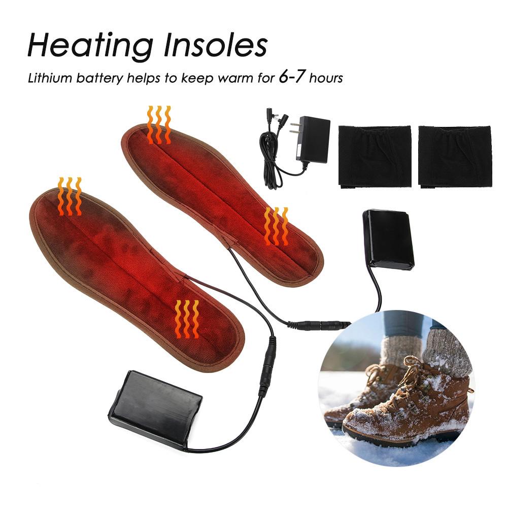 LYUMO Electric Heated Shoe Insoles Washable Comfortable Feet Warmer