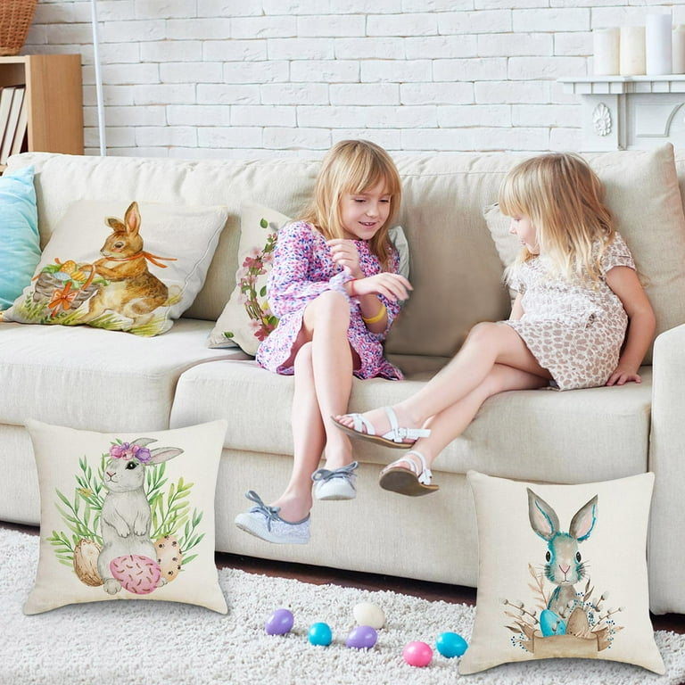 Pianpianzi Cute Couch Pillows Plush Pillows for Couch Leopard