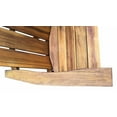 thumbnail image 3 of Mainstays Wood Outdoor Modern Adirondack Chair, Natural Color, 3 of 10