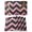 Pink, variant on Abstract Pink Placemats Set of 2 Geometric Zigzag Waves Bohemian Stripes Place Mats Indoor Wipeable Table Mats Washable Cloth Dining Table Placemats for Kitchen Holiday Party Home Decor 13x19 Inch