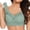 Green, variant on Women's Push Up Bras Bow Lace Wireless Camisole Comfortable Bralettes Lightweight Side Coverage Anti-Wardrobe Malfunction Everyday Bra Wine XXXXL