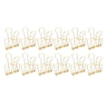 thumbnail image 4 of Wire Binder Clips, 30Pcs Strong Clamping Paper Clamps Widely Used  For Office Gold,Rose Gold,Purple, 4 of 8