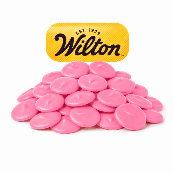 Wilton Pink Confectionery Melting Wafers 1 lb