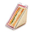 thumbnail image 1 of 1-2pcs Triangle Sandwich Container, Sandwich Storage Lunch Box, Reusable Acrylic Transparent Sandwich Bento Box For Lunch Picnic Travel, Dishwasher Sa, 1 of 5
