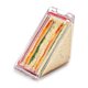 thumbnail image 1 of 1-2pcs Triangle Sandwich Container, Sandwich Storage Lunch Box, Reusable Acrylic Transparent Sandwich Bento Box For Lunch Picnic Travel, Dishwasher Sa, 1 of 5