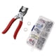 thumbnail image 1 of Pinzas de sujeción para manualidades, herramienta para manualidades de campamento, artesanía de con 50 pernos 1, 1 of 9