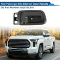 thumbnail image 2 of Rear Right Passenger Side Interior Door Handle for Toyota Tundra 2000-2006 Inside Door Handle No.692070C010 Gray 1 Pc, 2 of 6