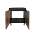 thumbnail image 3 of Mueble Gabinete para Baño De Lujo (Negro Mate/Nogal Neo), 3 of 5