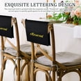 thumbnail image 5 of 6Pcs Reserved Chair Signs Church Pew Reserved Sign Seating Placeholder with Printed Words for Weddings Parties Celebrations Receptions Church or Event, 5 of 11
