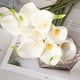 thumbnail image 5 of 10 Uds. Ramo de flores artificiales de lirio de cala para boda, novia, ducha, decoración del hogar, cala de imitación Zhivalor CPB-SSW2150-4, 5 of 5