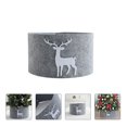 thumbnail image 2 of 1pc Christmas Tree Skirt New Year Home Decoration Elk Pattern Tree Dress, 2 of 9