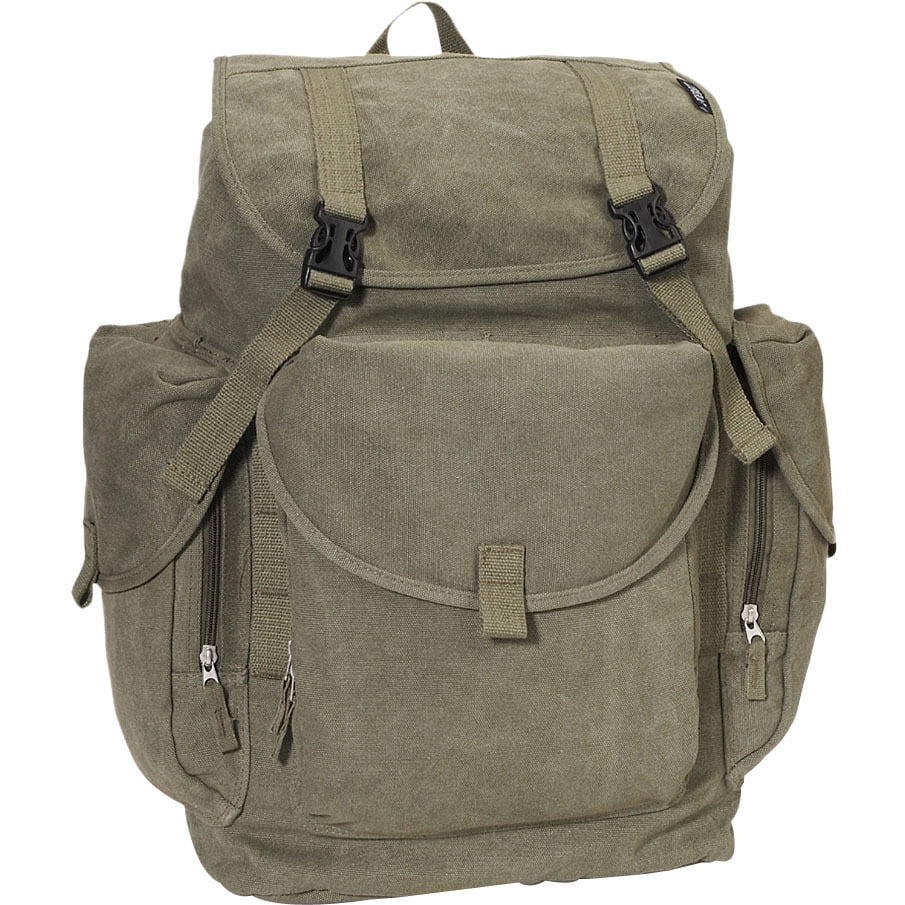 big canvas backpack
