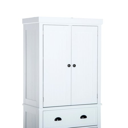 72inch Wood Kitchen Pantry Cabinet Tall Storage Cupboard Food