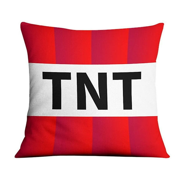 Minecraft Game Print Square Cushion Cover Pillow Waist Throw Sofa Bed Home Car Decor Pillow Casefanceye