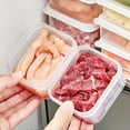 thumbnail image 3 of CAJA DE ALMACENAMIENTO DEL REFRIGERADOR, CAJA DE ALMACENAMIENTO DE ALIMimos de Gran Capacidad Sellada para Carne, 3 of 7