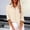 Light Yellow, variant on Women's 3/4 Sleeve Tops Drop Shoulder Slub Cotton Pocket Loose Comfort Long Sleeve Shirt V Neck T Shirts for Women