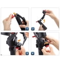 thumbnail image 3 of bedienty Stabilizer Foldable Aluminum Alloy Handheld Stabilizers Clamp Extension Accessory Gimbal Adjustable Mount, 3 of 6