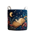 thumbnail image 1 of zhangmingg Quilted Boho Floral Laundry Hamper for Stylish Home Textile Storage and Organization, 1 of 5