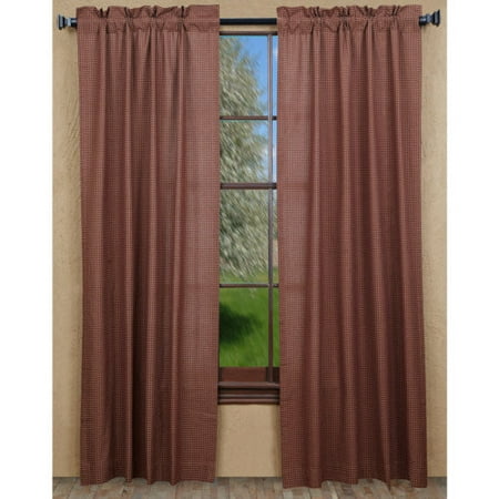 Vhc Classic Country Primitive Window Curtains Bancroft Panel