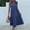 Blue summer dresses, variant on pimelu Dresses for Women Maxi Dress for Women Beach Button up Loose Ruffle Swing Tank Long Dress Summer Elegant Solid Sleeveless V-Neck Ladies Maxi Dresses