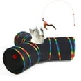 thumbnail image 2 of Túnel para gatos LUCKITTY de 90 cm, impermeable y plegable, 2 of 6