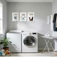 thumbnail image 5 of ZHONGYUTONG 3Pcs Laundry Room Canvas Wall Art Rustic Farmhouse Laundry Sign Picture Prints Wash Dry Fold Art Poster Vintage Country Paintings Gray White Bathroom Decor (11.00" x 14.00" x 3PCS), 5 of 5