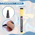 thumbnail image 2 of Uxcell Magnetic Liquid Chalk Markers, 8Pcs Whiteboard Markers Thin Wet Erase Chalk Pens Colorful Fine Tip with Dry Eraser for Whiteboard LED Note Board Blackboard Planning, Yellow, 2 of 6