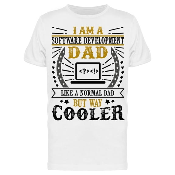 Software Development Dad Tee Men's -Image by Shutterstock