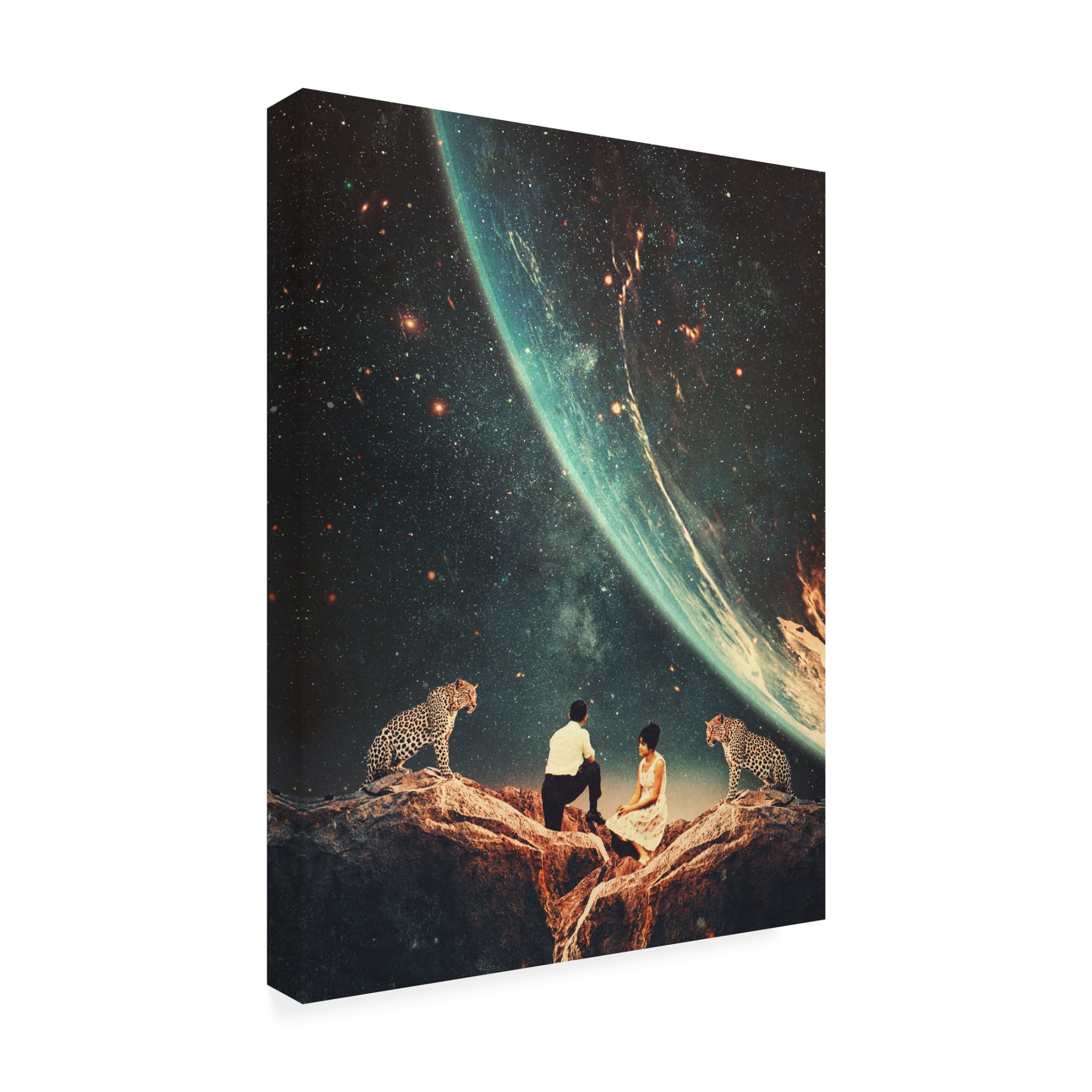 Trademark Fine Art Frank Moth  Guardians of Our Future Canvas Wall Art