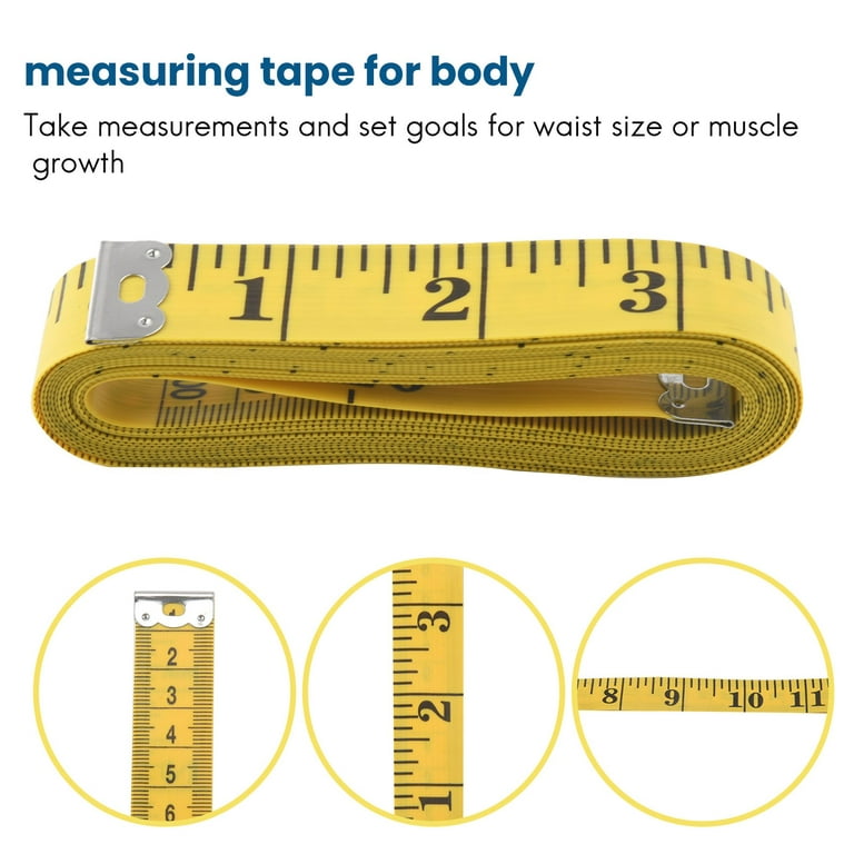 Unique Bargains Body Measuring Sewing Cloth Tailor Tape Soft Flat