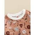 thumbnail image 5 of Bagilaanoe Newborn Baby Girl Boy Oversized Romper Sweatshirt Long Sleeve Bodysuit Heart Print Pullover 6M 12M 18M 24M Infant Fall Tee Tops, 5 of 8