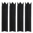 thumbnail image 1 of 4 Pack 90°Connector Clips, 10 Inch Corner Clips Height Cor-Ten Metal Stakes for 6 & 8 Inch Tall Steel Landscape Edging, 1 of 6