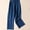Navy, variant on Outfmvch Flowy Pants for Women Wide Leg Linen Pants Vintage Baggy Beach Trousers Flowy Wide Leg Drawstring High Waist Baggy Linen Wide Leg Drawstring Pants Women Pedal Pushers for Women Black S-2XL