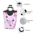 thumbnail image 4 of DouZhe 50L Rectangular Laundry Basket, Bohemian Color Plant Prints Waterproof Foldable Laundry Hamper with Aluminum Handles, 4 of 6