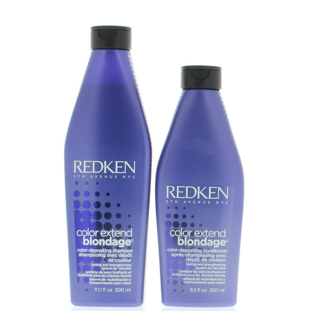 Redken Shampoo Color Extend Blondage Shampoo 10 1oz 300ml And Conditoner 8 5oz Set Walmart