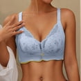 thumbnail image 7 of yievot Women's Push Up Lace Bras Comfort Wireless Bra Supportive Everyday Tshirt Bra, 7 of 7