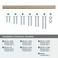 thumbnail image 3 of Amerock Versa 12 inch (305mm) Center-to-Center Golden Champagne Appliance Pull, 3 of 5