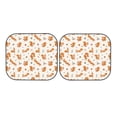 thumbnail image 7 of Haiem Cute Squirrel Fall Car Windshield Sun Shade (2 Pieces) Foldable Windshield Sun Shade Car Accessories for Truck SUV Pickup-Large, 7 of 7
