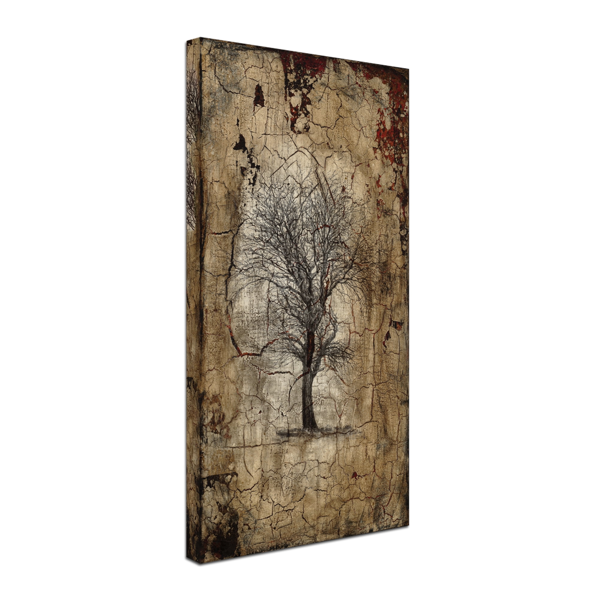 Trademark Fine Art 'Lone Tree' Canvas Art by LightBoxJournal