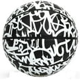 thumbnail image 3 of AND1 Fantom Rubber Basketball, Black & White Graffiti, 29.5", 3 of 8